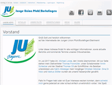Tablet Screenshot of ju-pfuhl-burlafingen.de